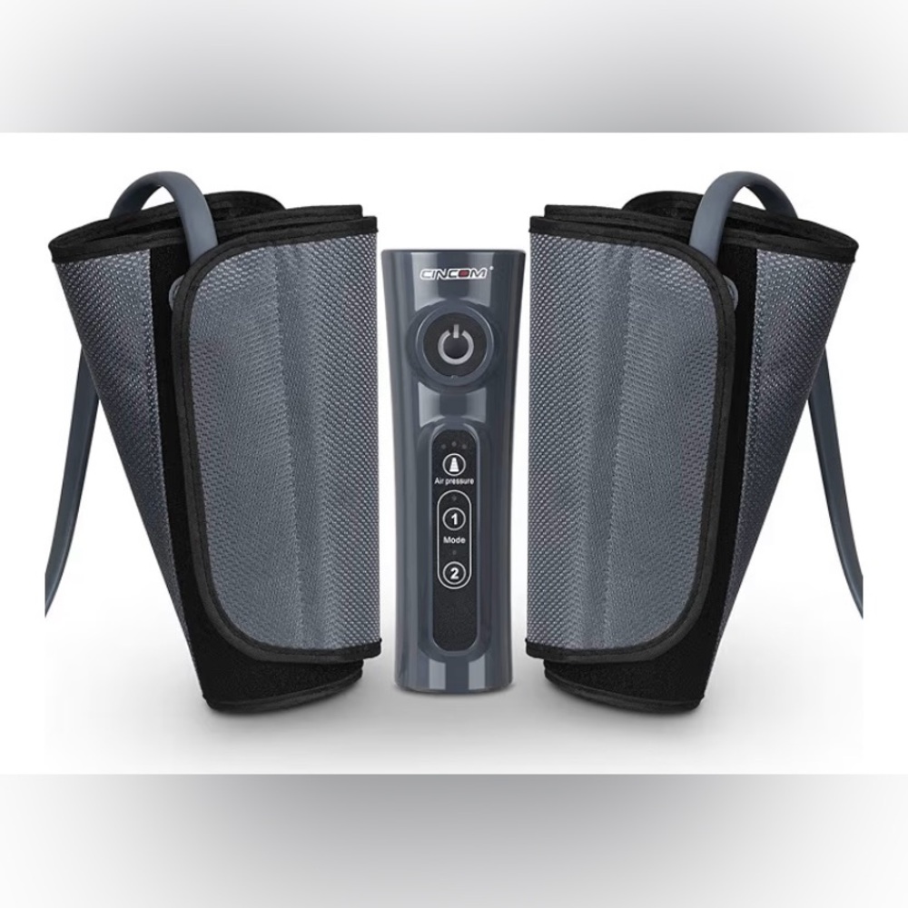 Air Compression Calf Massager in Gray - Men Accessories NWOT